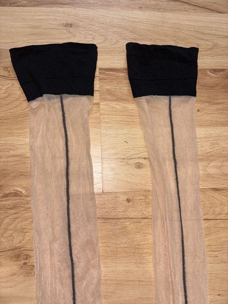 Silonky k podväzkom so zadným švom calzedonia, calzedonia
