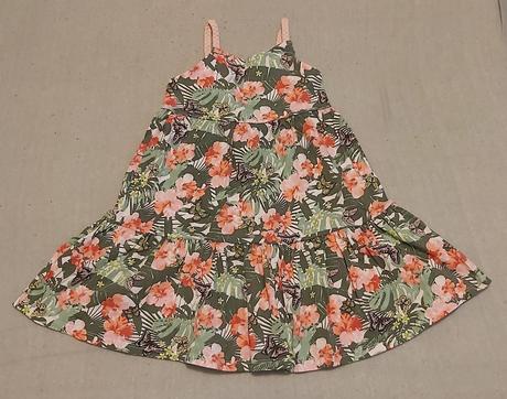 Šaty na ramienka "kvet z pralesa" 104, dopodopo,104