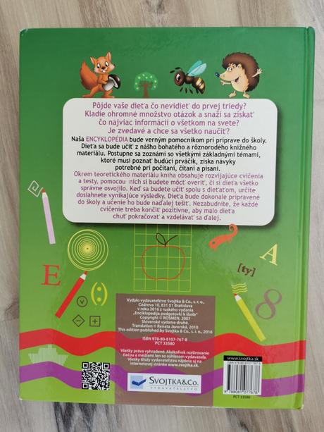 Kniha - encyklopédia predskolakov,