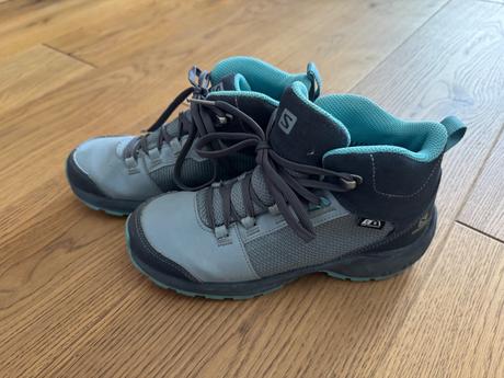 Turistické tenisky salomon vysoké, salomon,35
