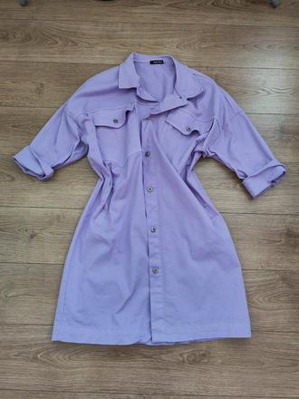 Nádherný fialový kabát, l
