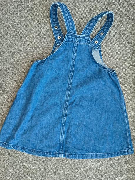 Riflové šaty, h&m,92 / 98