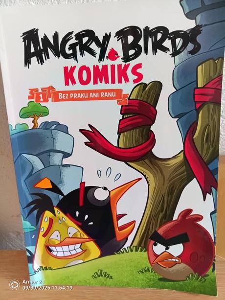 Angry birds bez praku ani ranu komiks, 