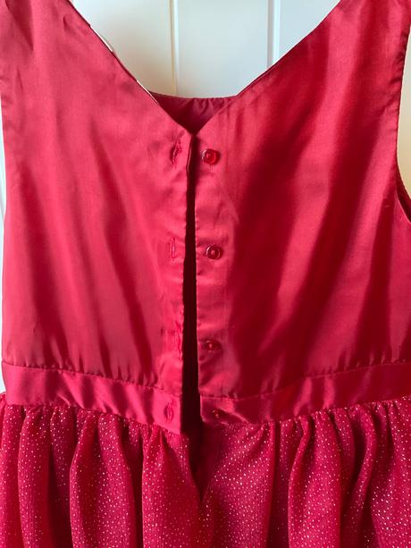 Červené šaty značky h&m, h&m,134