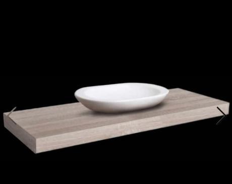 Doska pod umývadlo a konzoly, 