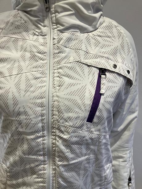 Dámska zimná vetrovka biela just play (s), just play,s