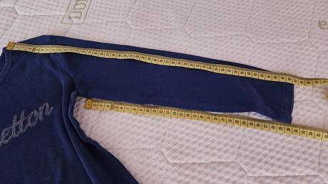 Tričko dlhý rukáv benetton veľ 122, benetton,122