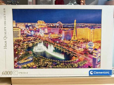 Puzzle clementoni - las vegas - 6000 ks, 