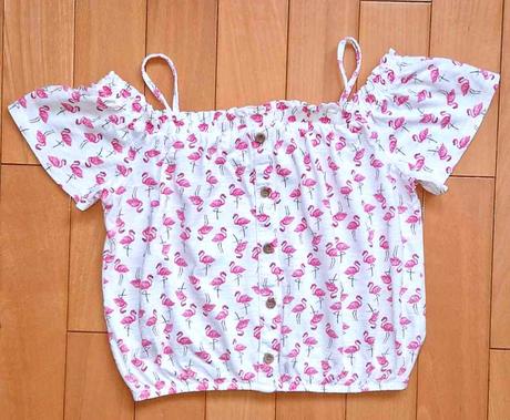 Tričko s plameniakmi, next,146