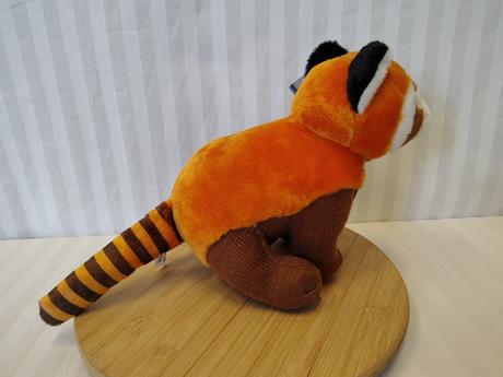 Panda červená visačka knitty friend wildlife boost, 