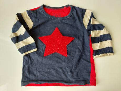 Tričko next s hviezdou, next,86