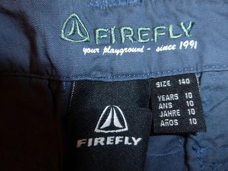 Kraťasky firefly, 140