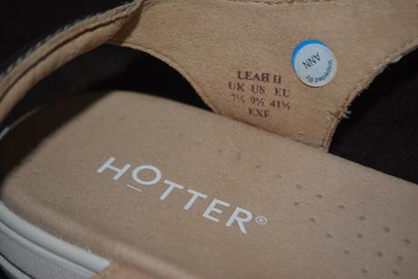 Hotter, kožené sandále veľ. 41,5, 41