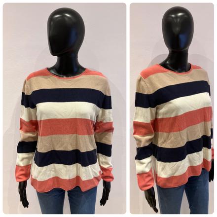 Dámsky pásikavý sveter tom tailor (m), tom tailor,m