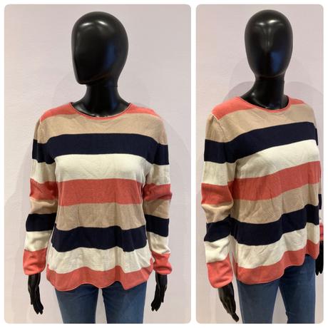 Dámsky pásikavý sveter tom tailor (m), tom tailor,m