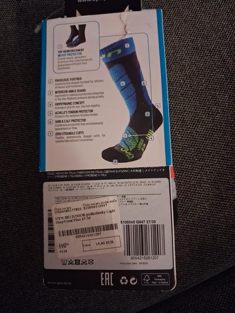 Lyžiarske podkolienky, 27