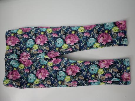 Legíny krásne kvety veľkosť 86, 86