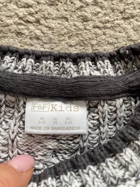 Pletený sveter, f&f,98