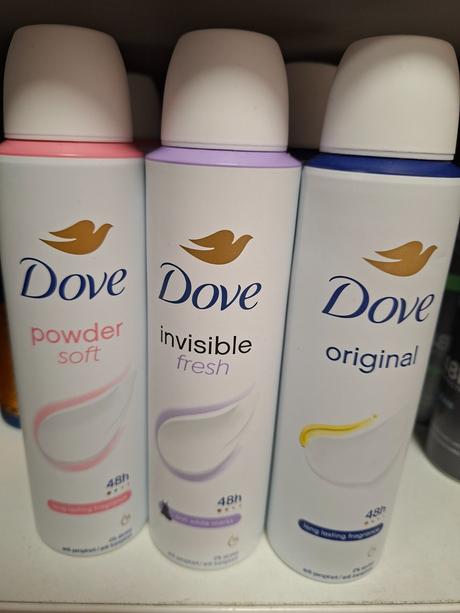 Dove sprej bez alu, 