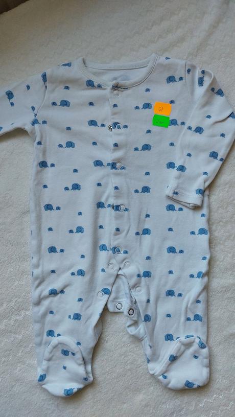 Overal - dupačky - pyžamko, f&f,68