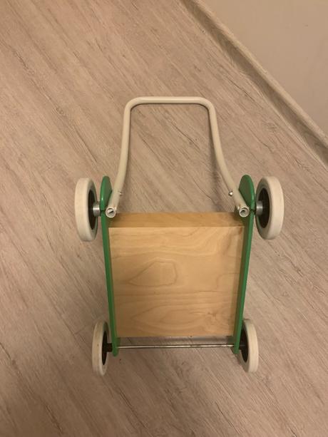 Chodiaca hracka,choditko,vozik mula,ikea, 