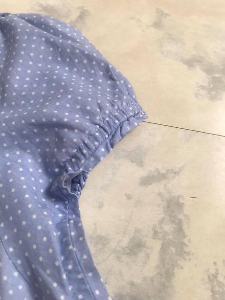 Jemná bodkovaná blúzka, xl