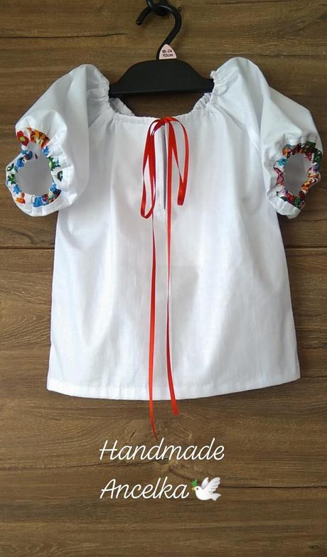 Folk bluzka, 62 - 164