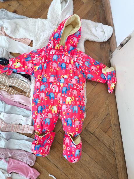 Obrovský dievčenský balík veľkosť 68, 68–80