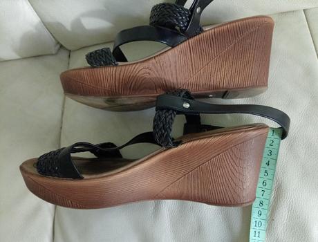 Sandále na platforme, 38