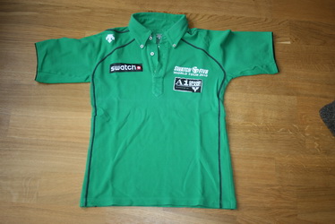 Zelené pánske, kvalitné tričko, č. l, l