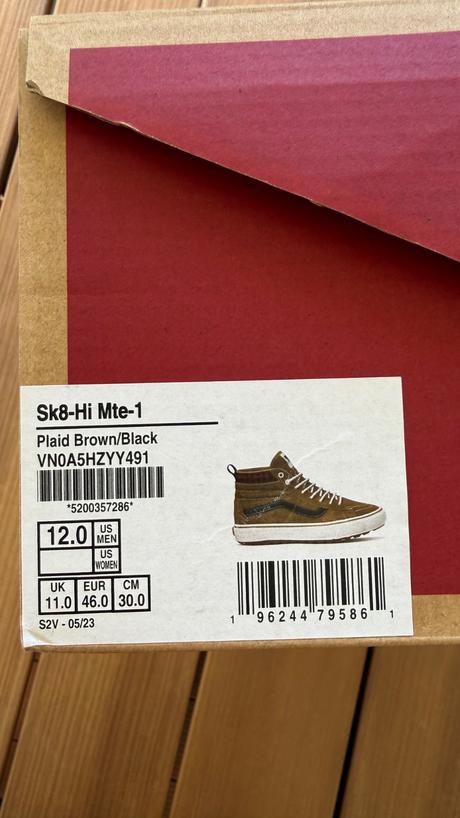 Vans sk8-hi mte-1 vel.46, vans,46