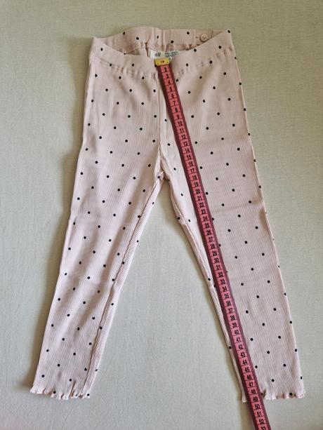 Rebrovaná bavlnená súprava h&m, h&m,98