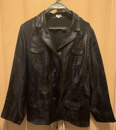 Dámske lesklé sako, 44