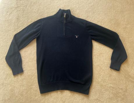 Chlapčenský pulover gant na vrchný zips, gant,146