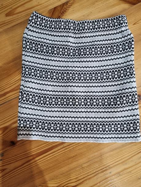 Sukňa zimný vzor top stav upletova, s