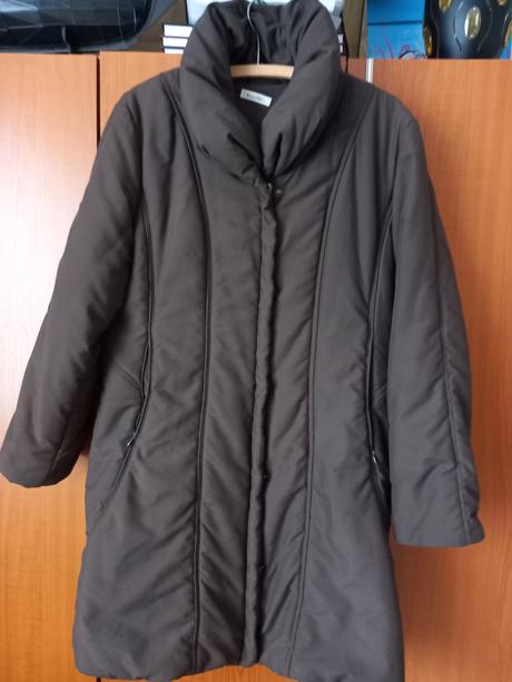 Elegantný - párkrát nosený zimný kabát marco p, 44