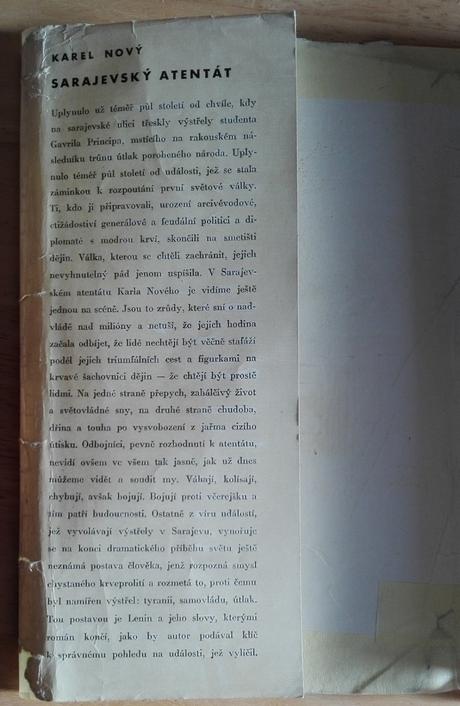 Sarajevský atentát - karel nový,