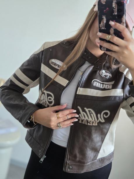 Bershka trendy koženka, bershka,s