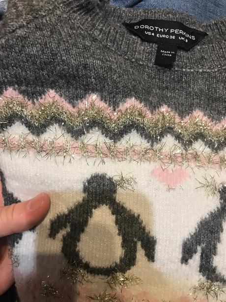 Vianočný sveter, dorothy perkins,s