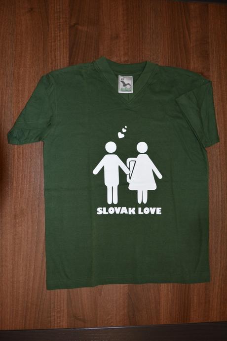 Tričko slovak love, 4xl - xxxl