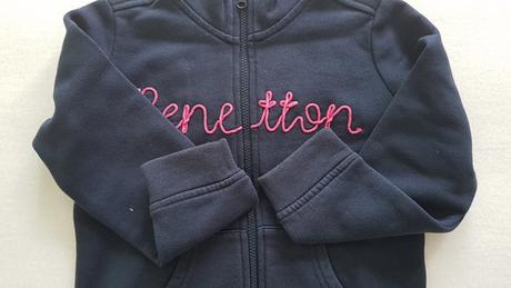 Tepláková bunda veľ. 100, benetton,98