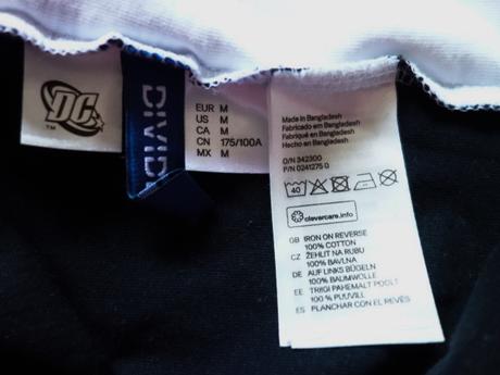 Pánske tričko h&m dc, h&m,m