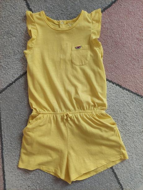 Letný overal 122/128, h&m,122