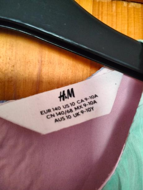 Letné šaty, h&m,140
