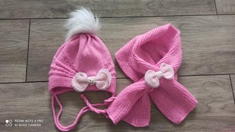 Čiapka + šál 86/92, 86