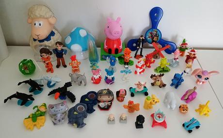 Hračky z kinder vajíčka a iné,