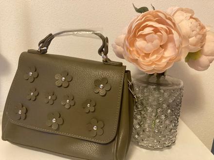 Kabelka - nová - zelená, 