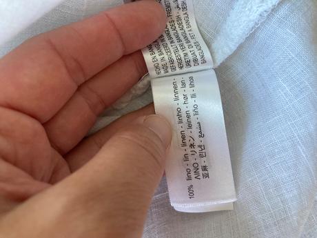 Ľanová košieľka, zara,104