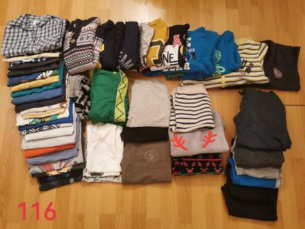Balík oblečenia pre chlapca vo veľ. 116, 104–116
