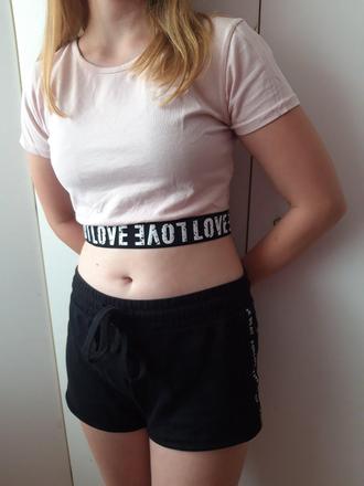 Love crop top, 164